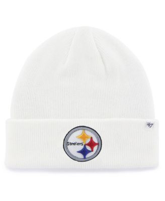 '47 White Philadelphia Eagles Secondary Basic Cuffed Knit Hat