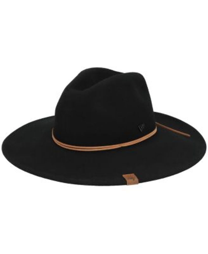 Buffalo Bills New Era Women's Willow Wide Brim Fedora - Black