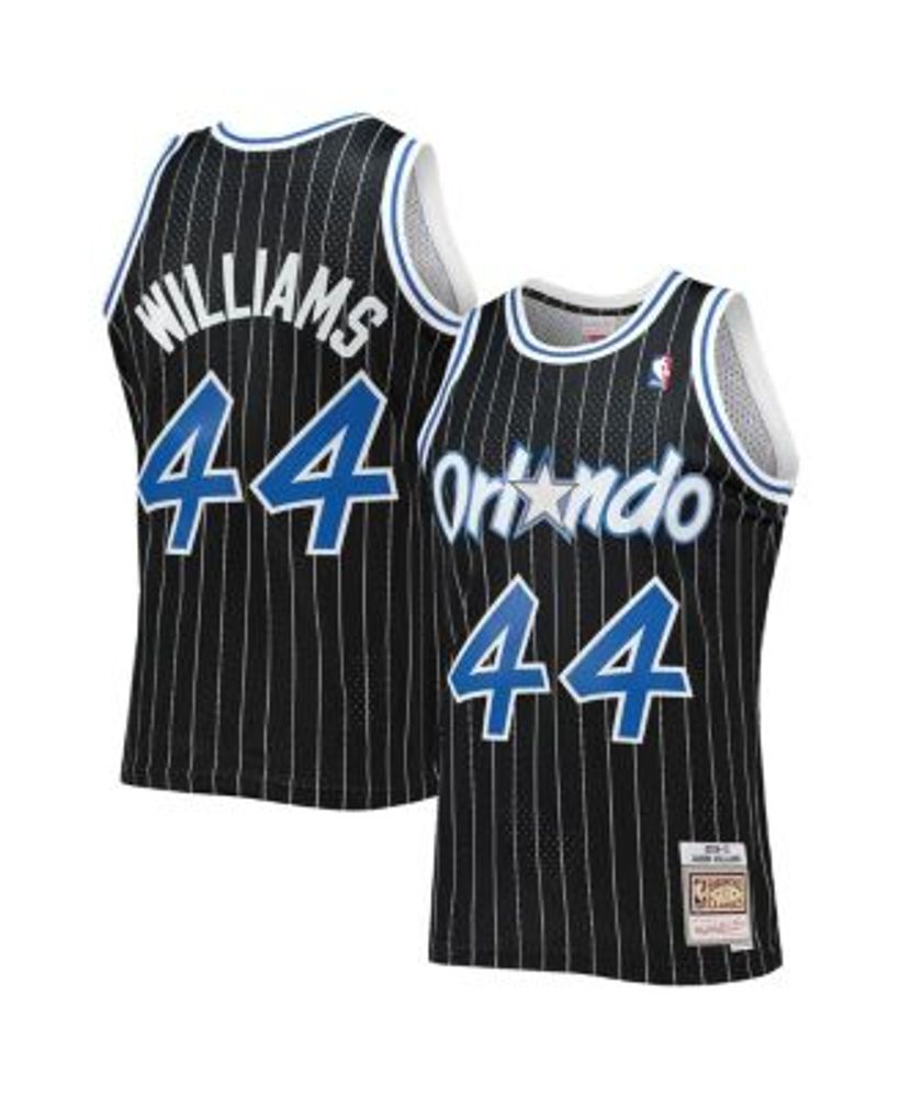 Mitchell & Ness Men's Jason Williams Black Sacramento Kings Big & Tall Hardwood Classics Name and Number T-Shirt
