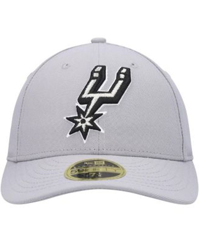 New Era Men's Black, White San Antonio Spurs Griswold 59FIFTY