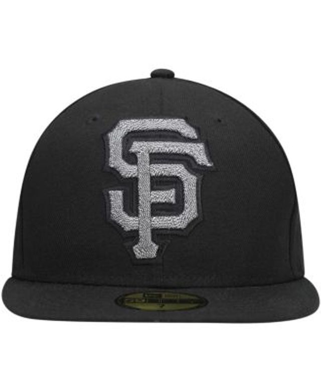 New Era Black San Jose Giants Authentic Collection Team Home 59FIFTY Fitted Hat