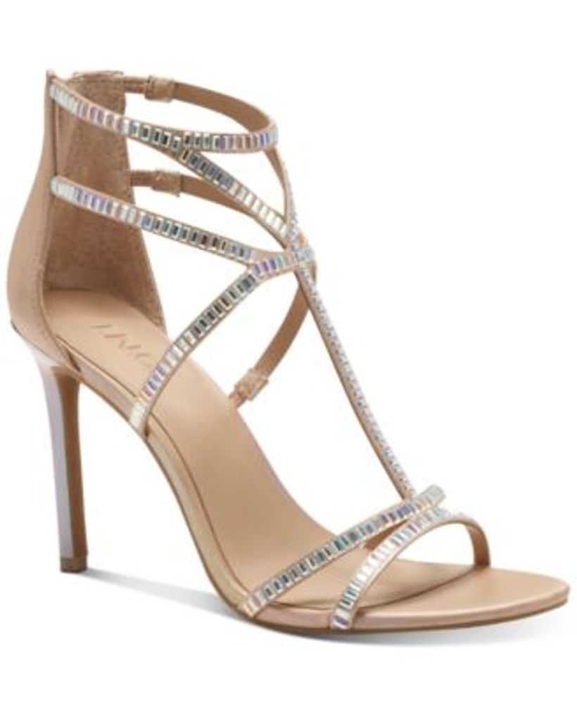 Vince Camuto Natola Strappy Dress Sandals in Metallic | Lyst