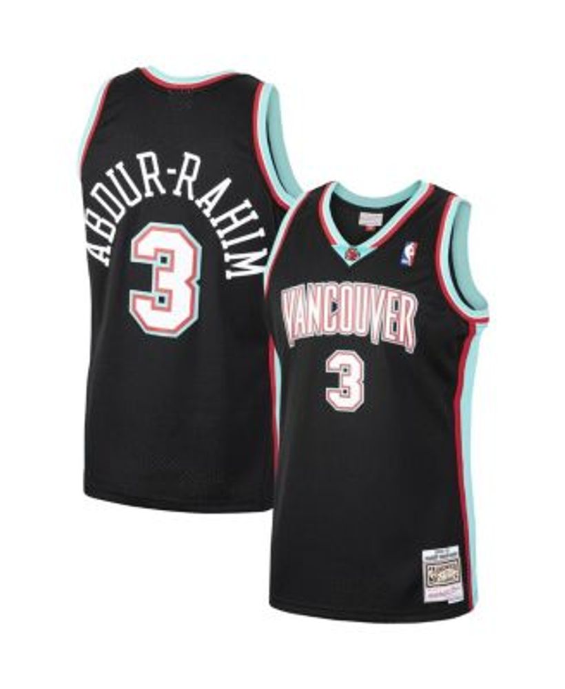 Men's Mitchell & Ness Gray Vancouver Grizzlies Hardwood Classics Throwback  Logo Pullover Hoodie