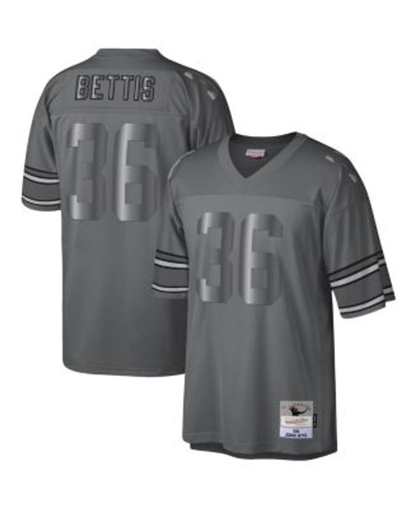 Men's Mitchell & Ness Troy Polamalu Black Pittsburgh Steelers Big Tall Retired Player Mesh T-Shirt