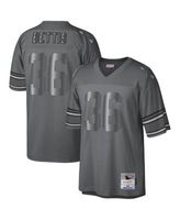 Mitchell & Ness Jerome Bettis Black Pittsburgh Steelers Retired Player Name & Number Mesh Top