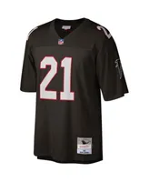 Men's Mitchell & Ness Deion Sanders Red/Black Atlanta Falcons Retired Player Graphic Tank Top