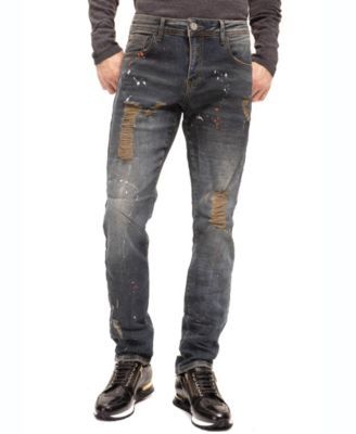 Men's Modern Sepia Denim Jeans