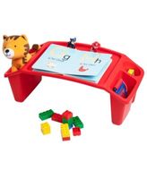 Kids Lap Desk, Freestanding Portable Table with Side Pockets