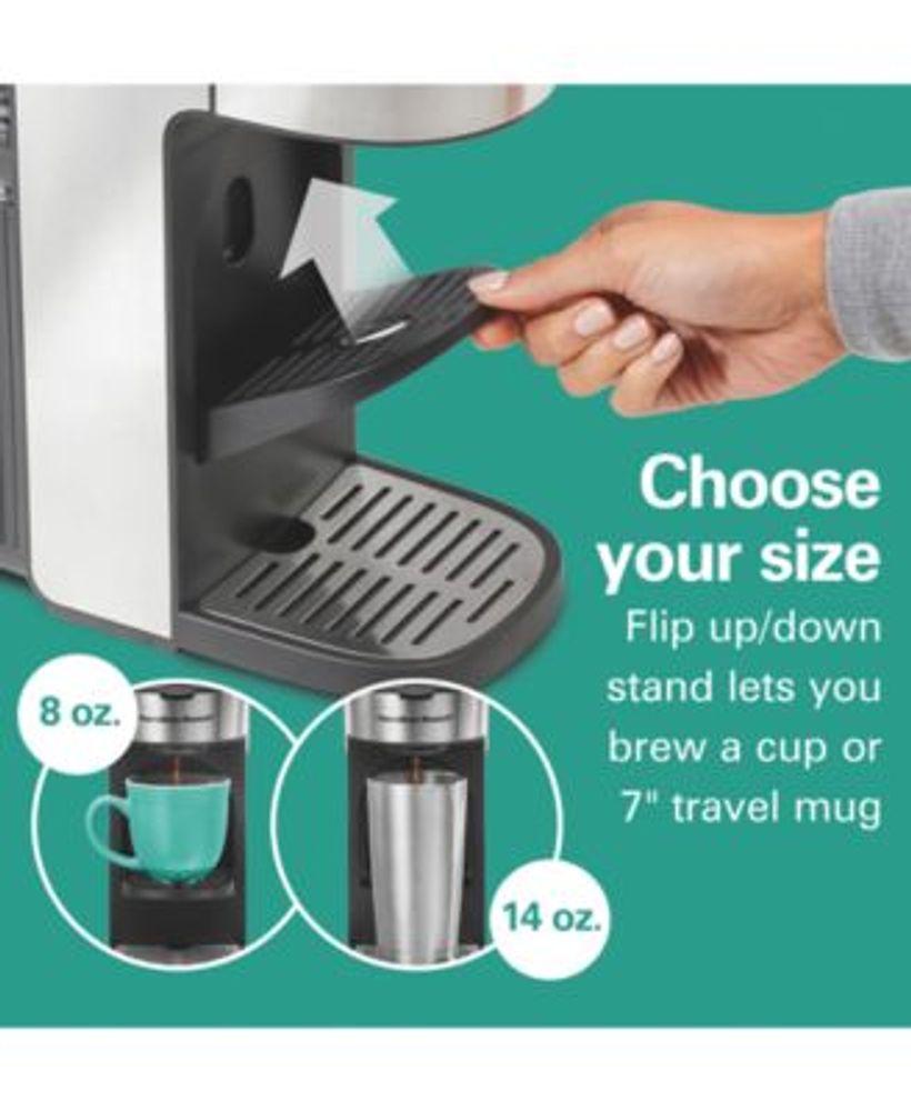 The Scoop Single-Serve Coffee Maker with Removable Reservoir