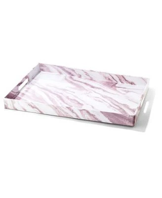 Marble Finish Rectangle Tray