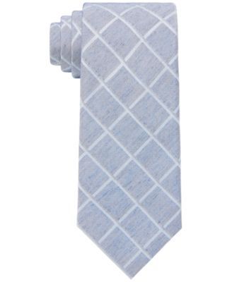 Men's Windowpane Tie
