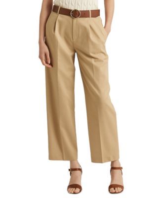 Petite High Rise Ankle Pants 