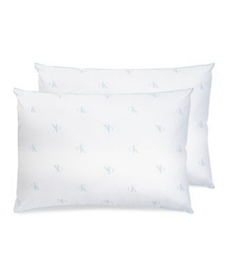 Monogram Logo Extra Firm Support Twin Pack Pillows