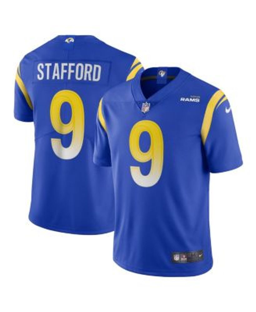 Nike Men's Matthew Stafford Royal Los Angeles Rams Vapor Limited Jersey