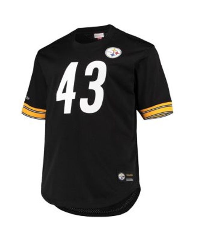 Mitchell & Ness Men's Troy Polamalu Gold, Black Pittsburgh Steelers Retired  Player Name and Number Diagonal Tie-Dye V-Neck T-shirt - Macy's