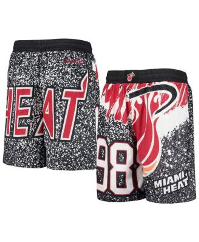 Utah Jazz Mitchell & Ness Youth Hardwood Classics Jumbotron Shorts - Purple