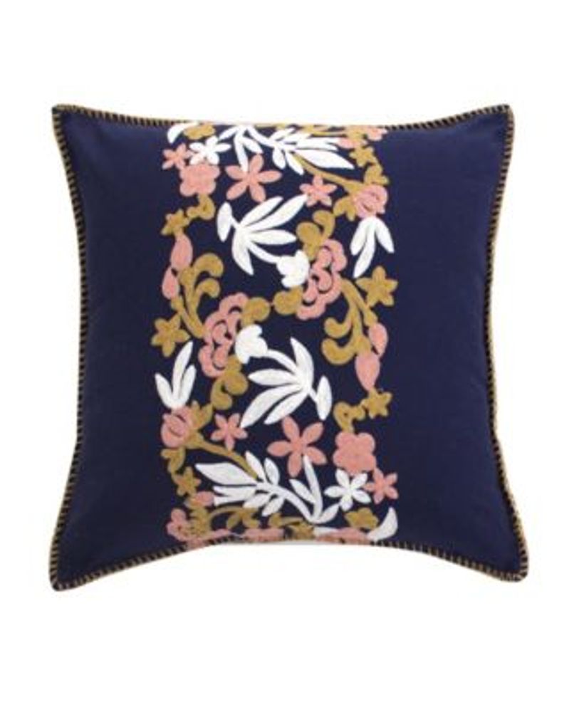 Levtex Home Mills Crewel Suzani Pillow