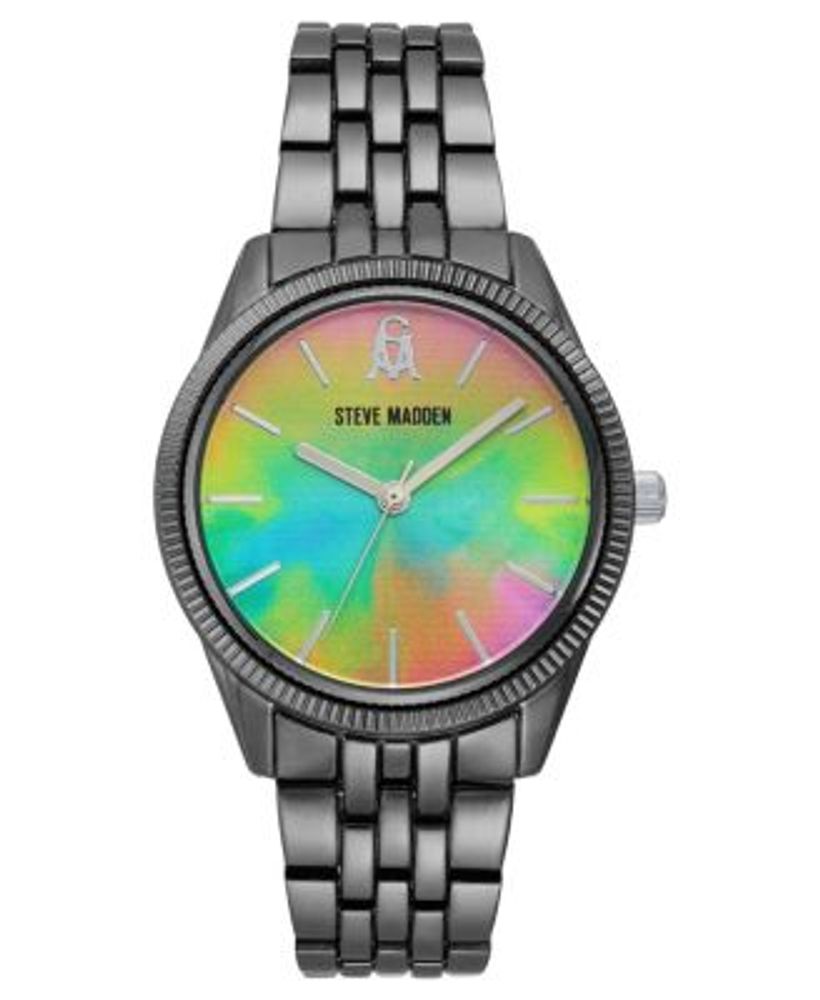 Steve Madden Women's Logo Strap Watch