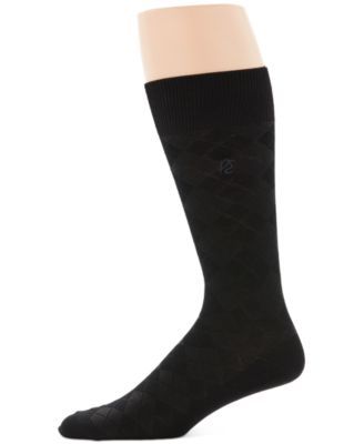 Perry Ellis Men's Socks, Diamond Single Pack