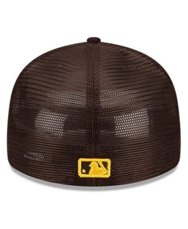 San Diego Padres New Era Authentic Collection On-Field 59FIFTY Fitted Hat - Brown 7 3/4