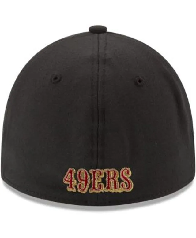 Men's New Era Scarlet San Francisco 49ers Shadow 39THIRTY Flex Hat Size: Medium/Large
