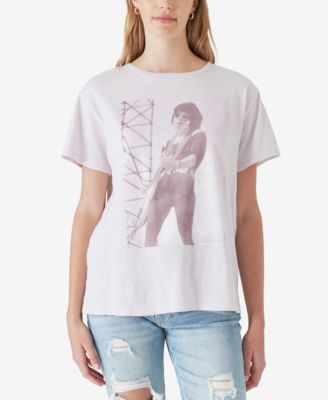 Women's Cotton Joan Jett Boyfriend T-Shirt
