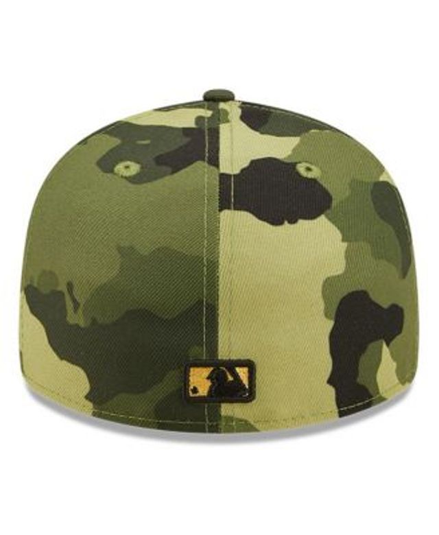 Men's New Era Camo Seattle Mariners 2022 Armed Forces Day On-Field Low Profile 59FIFTY