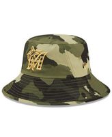 Milwaukee Brewers New Era 2022 Armed Forces Day Bucket Hat - Camo