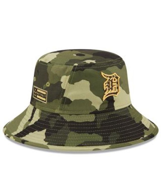 Men's New Era Green Houston Astros 2023 Armed Forces Day Bucket Hat