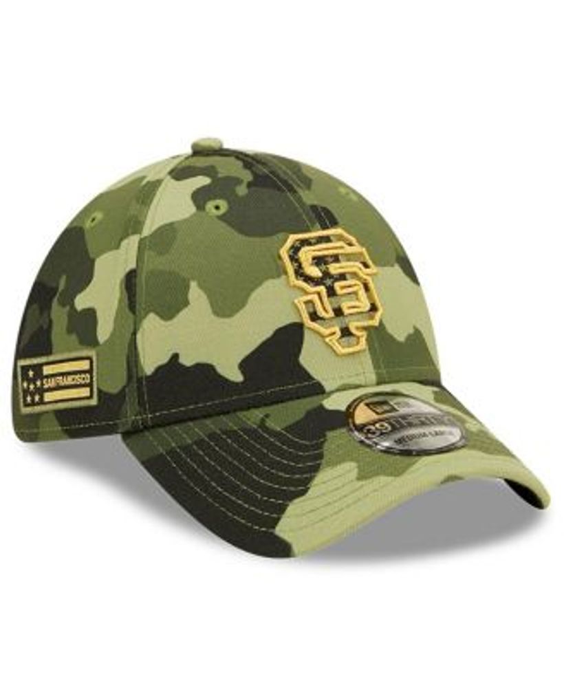 Men's San Diego Padres New Era Camo 2022 Armed Forces Day Bucket Hat