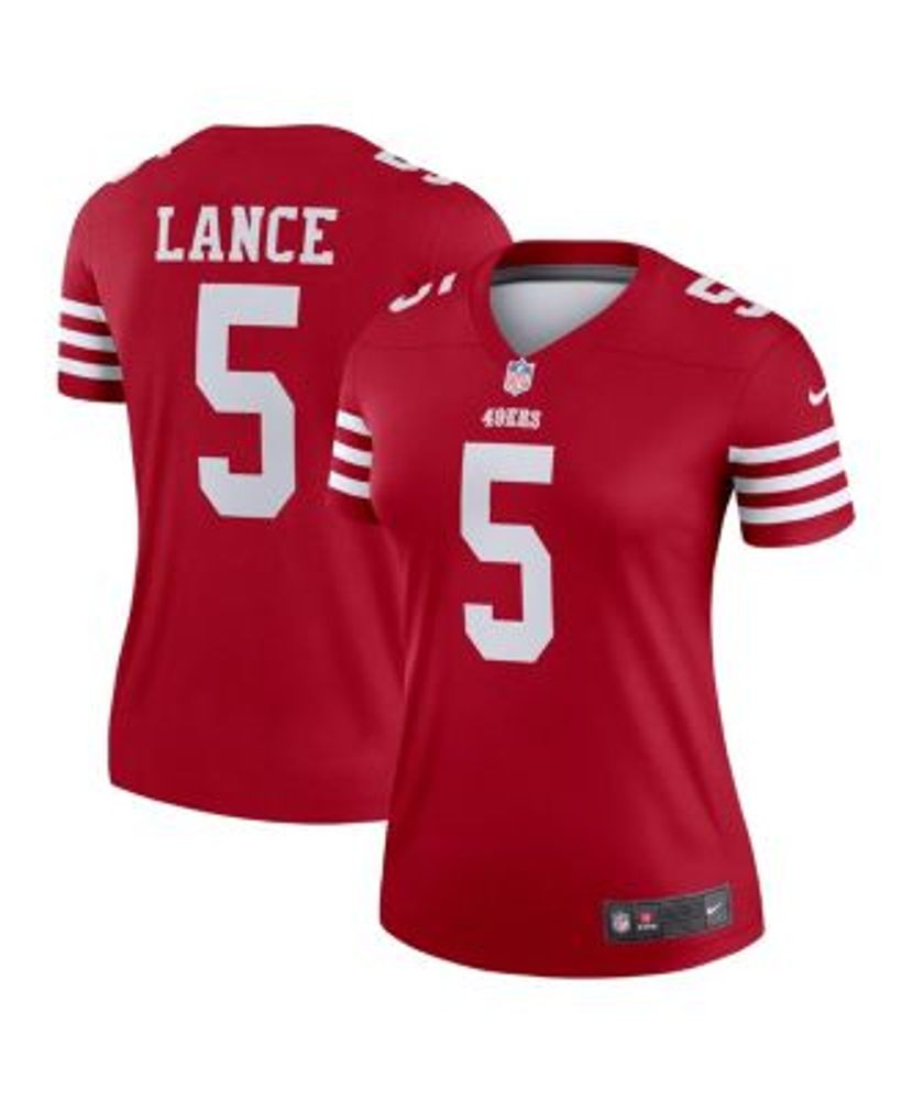 Trey Lance San Francisco 49ers Nike Alternate Legend Jersey - White