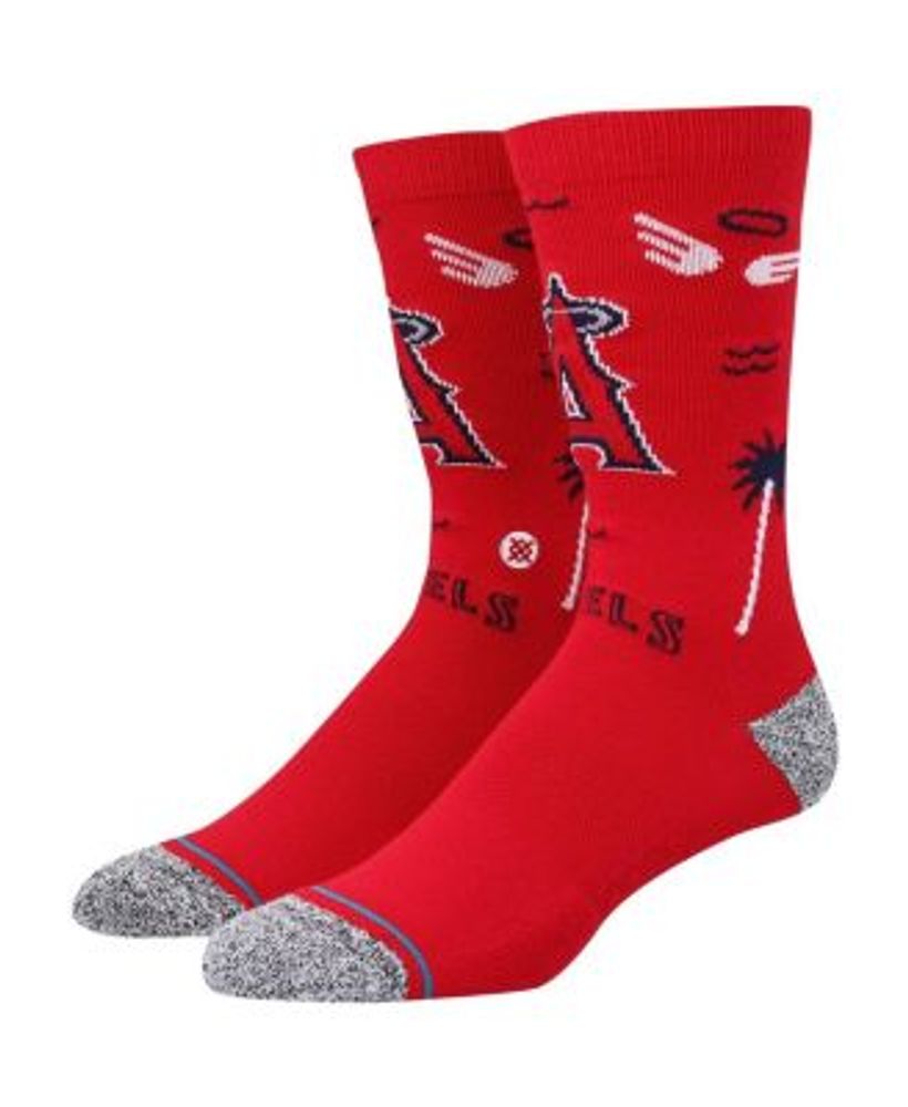 Men's Los Angeles Angels Stance Red 2022 City Connect Crew Socks