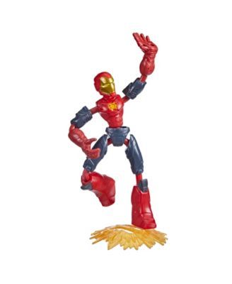 CLOSEOUT! Avengers Bend and Flex Missions Iron Man Fire Mission Figure