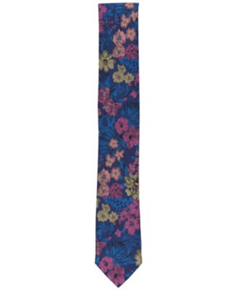 Men's Cartozian Botanical Tie, Created for Macy's