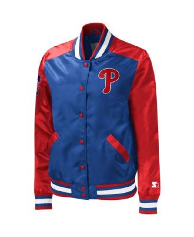 Women's Starter Royal Philadelphia Phillies The Legend Full-Snap Jacket