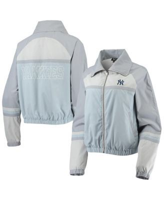 New York Yankees Nike Game Performance Full-Zip Jacket - Gray/Navy