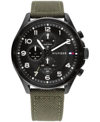 Men's Green Cordura Strap Watch 44mm