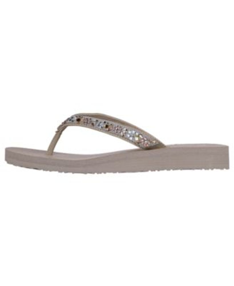 skechers rose gold sandals