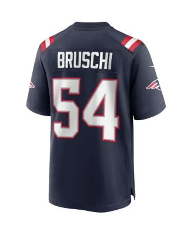 Men's Mitchell & Ness Tedy Bruschi Royal New England Patriots Big & Tall  1996 Retired Player