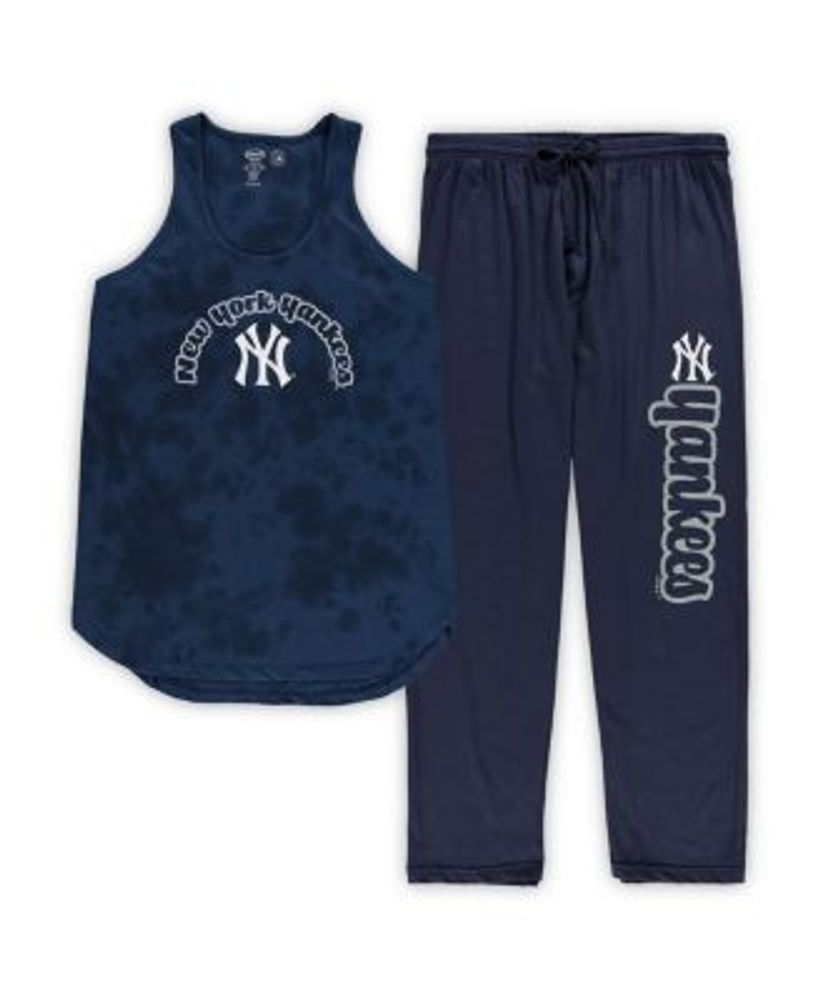 Women's Concepts Sport White New York Yankees Reel Pinstripe Sleep Shorts Size: Medium