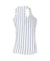 Women's Concepts Sport White New York Yankees Reel Pinstripe Tank Top & Shorts Sleep Set Size: Small