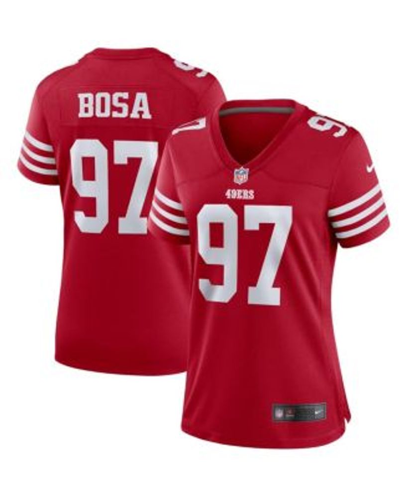 Nike Women's Nick Bosa Scarlet San Francisco 49ers Player Game Jersey