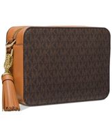 Michael Kors Signature Jet Set Small Camera Crossbody - Macy's