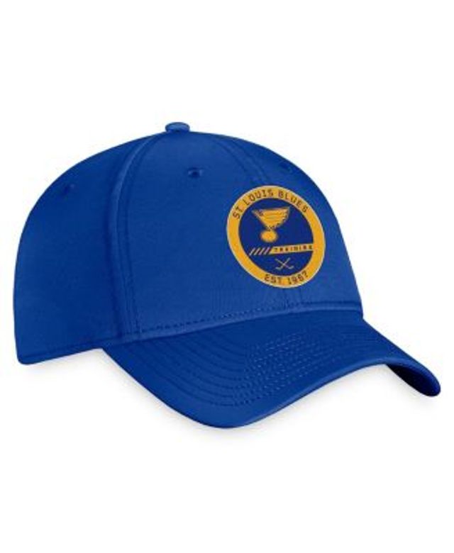 Men's Fanatics Branded Navy St. Louis Blues Authentic Pro Training Camp Flex Hat