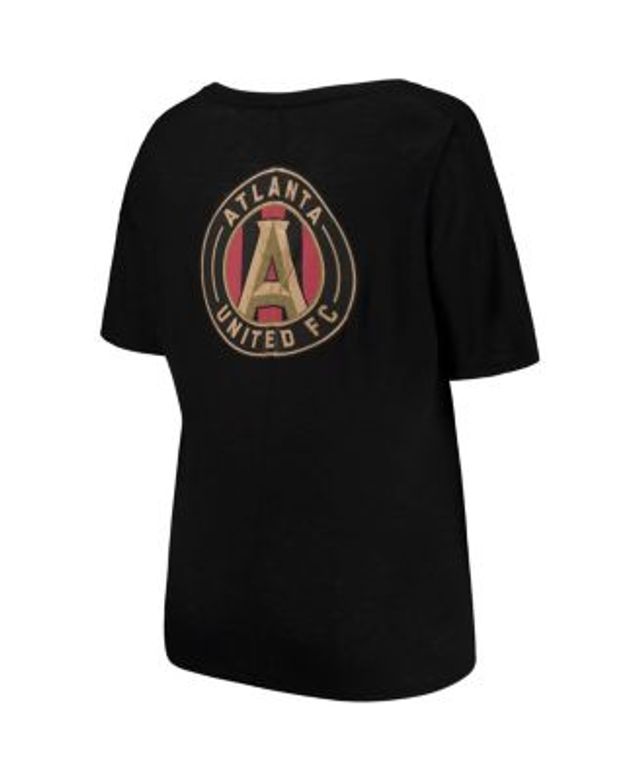 Lids Atlanta United FC 5th & Ocean by New Era Women's Plus Raglan  3/4-Sleeve V-Neck T-Shirt - Red