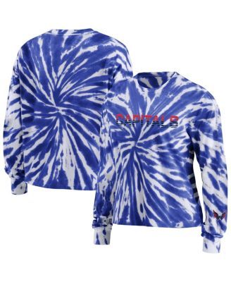 New Era Women's Navy New York Yankees Tie-Dye Long Sleeve T-shirt - Macy's