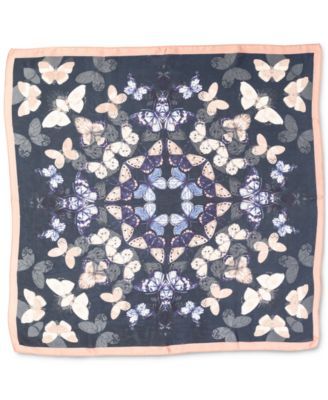 Butterfly Kaleidoscope Square Scarf, Created for Macy's