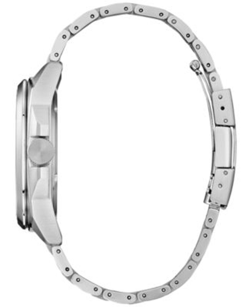 Eco-Drive Men's Sport Luxury Stainless Steel Bracelet Watch 42mm