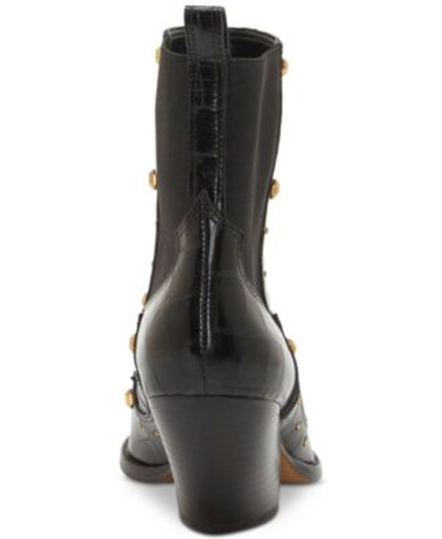 karl lagerfeld paris women's breck studded booties