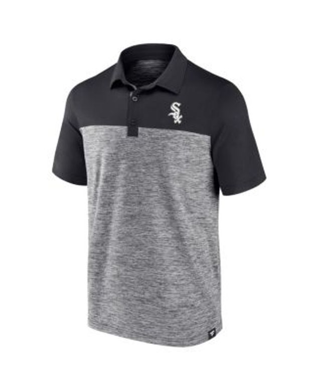 Men's Chicago White Sox Fanatics Branded Charcoal Iconic Omni Brushed  Space-Dye Polo